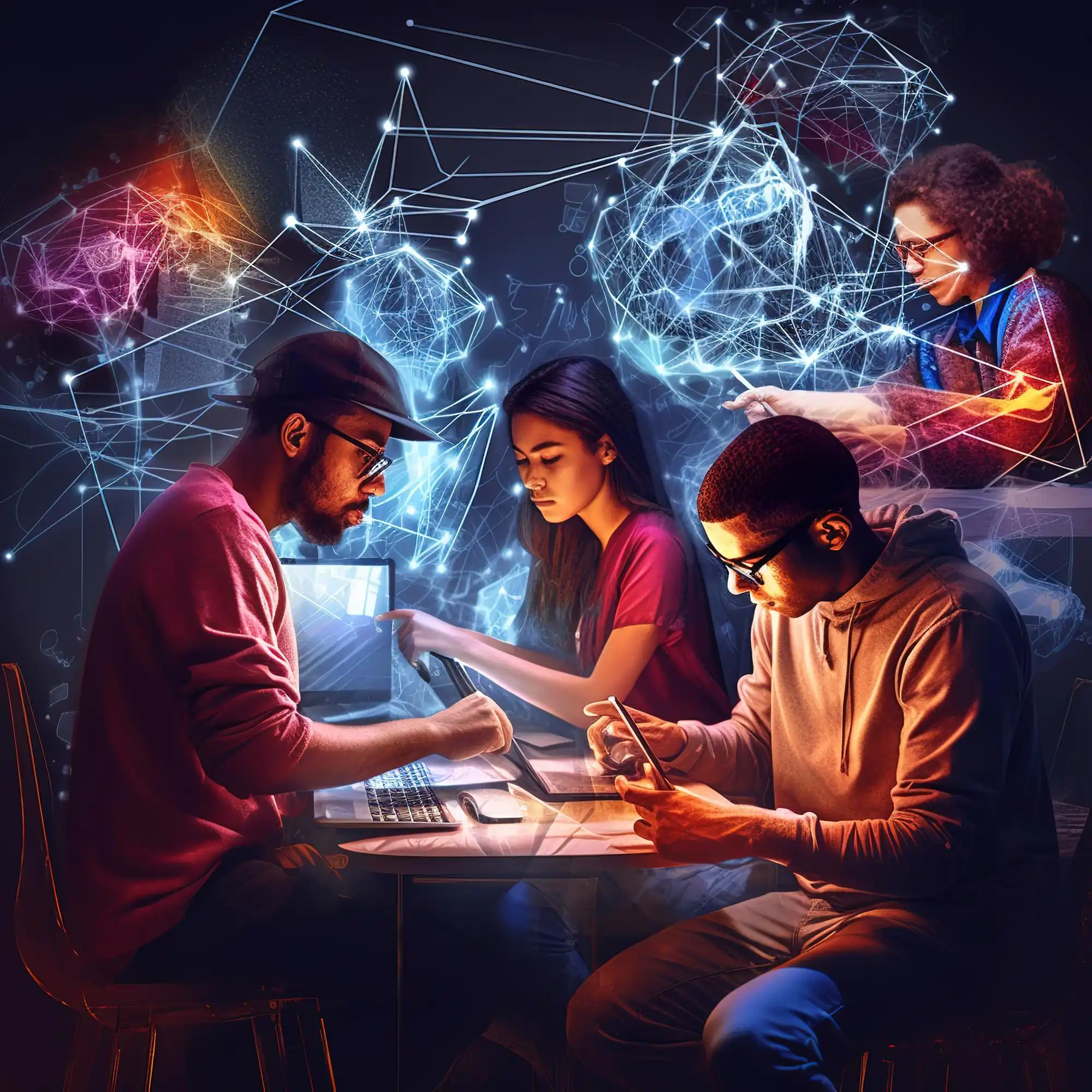 Tecqx Technologies team and IT infrastructure